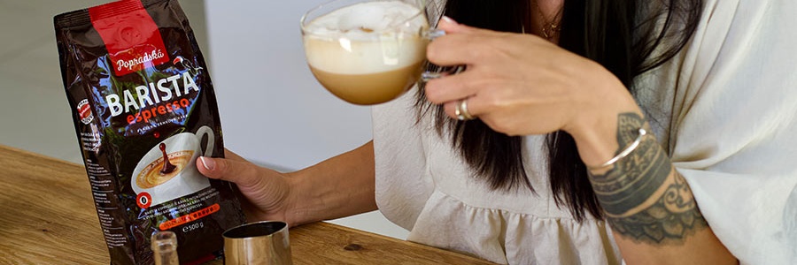 gingerbread latte a popradská káva Barista