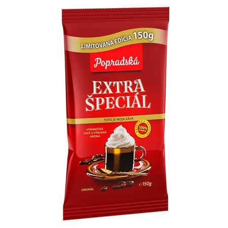 Popradská káva Extra špeciál 150 g