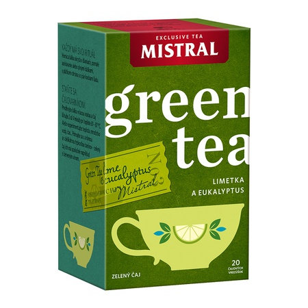 Zelený čaj Limetka a eukalyptus 30 g