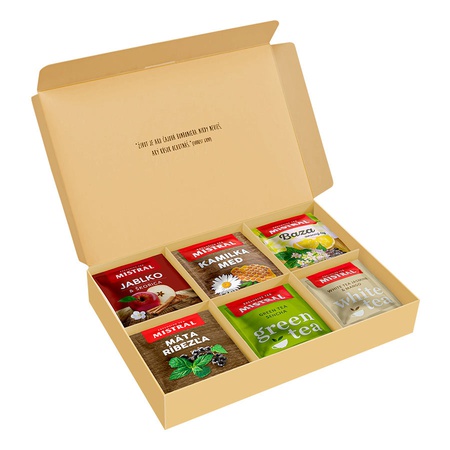 Finest tea collection Mistral – výber exkluzívnych čajov 6x6 ks, 57 g