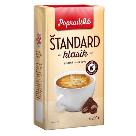 Popradská káva Štandard klasik 250 g