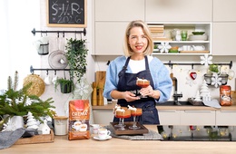 Silvestrovský dezert, ktorý všetkým utkvie v pamäti: Kávovo-čokoládová pena s malinami