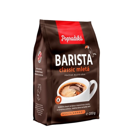 Popradská káva mletá BARISTA classic 200 g