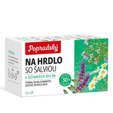 Na hrdlo so šalviou a tymianom 22,5 g