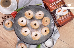 Recept na venčeky z odpaľovaného cesta: Kávová varianta tradičného sviatočného receptu