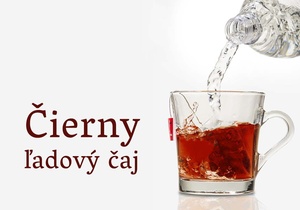 Ľadový čierny čaj