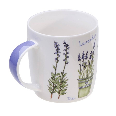 Hrnček Levanduľa porcelánový 0,25 l