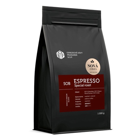 Výberová káva Espresso Special roast 1kg