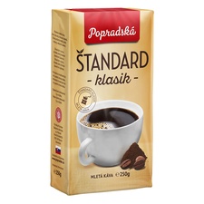 Popradská káva Štandard klasik 250 g