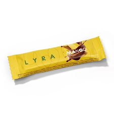 tyčinka mango v mliečnej čokoláde a prémiovej kvalite tyčinka mango v mliečnej čokoláde