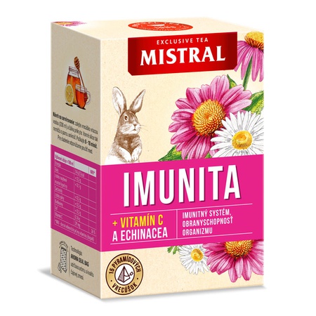 Imunita s vitamínom C a echinacea 30 g