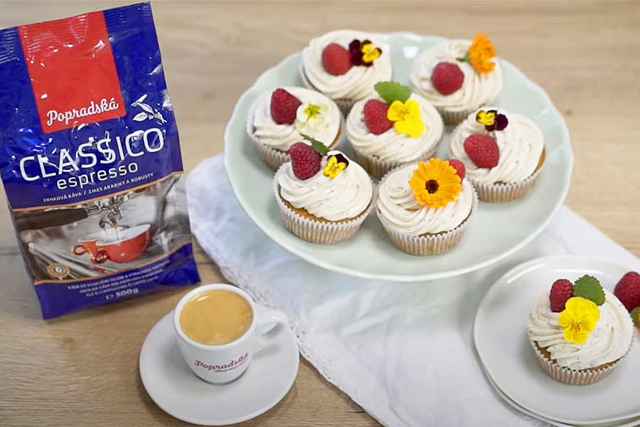 Recept na kávové cupcakes