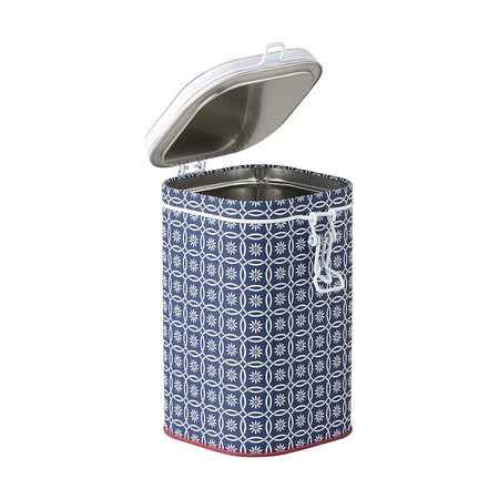 Plechovka na kávu modrý kvietok 250 g