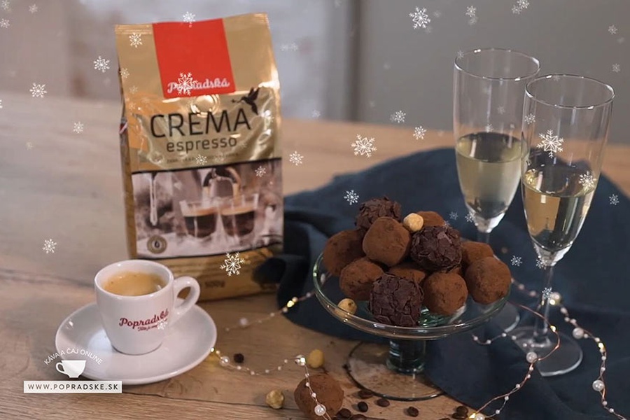 čokoládové truffle recept