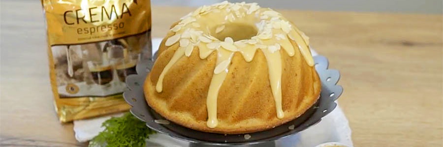 Mandľovo kávová bábovka