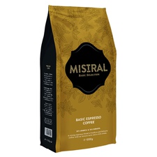 Mistral Basic Espresso coffee zrnková káva  1 kg