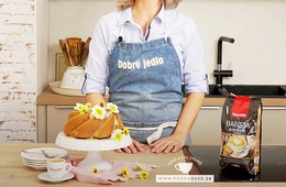 Kokosovo-kávová bábovka