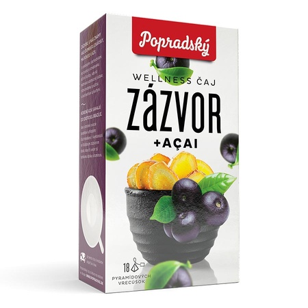 Wellness čaj Zázvor Açai 36 g