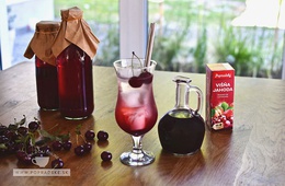 Recept na domáci višňový sirup