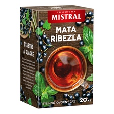 Čaj Mäta, citrónová tráva a čierna ríbezľa 30 g Čaj Mäta, citrónová tráva a čierna ríbezľa 30 g