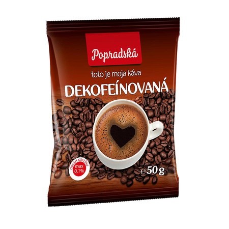 Popradská káva Bez kofeínu 50 g