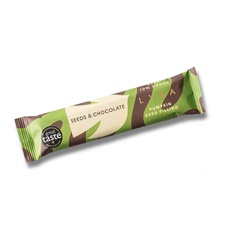 tyčinka seeds&chocolate horká s tekvicovou náplňou