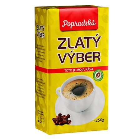 Popradská káva Zlatý výber 250 g