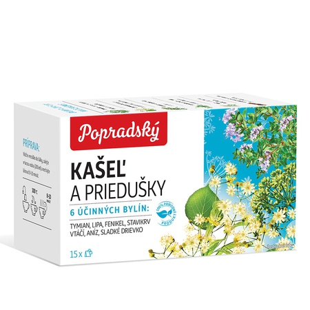 Kašeľ a priedušky 22,5 g