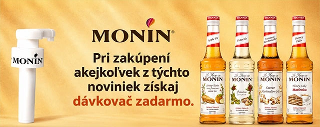 Akcia so sirupmi MONIN