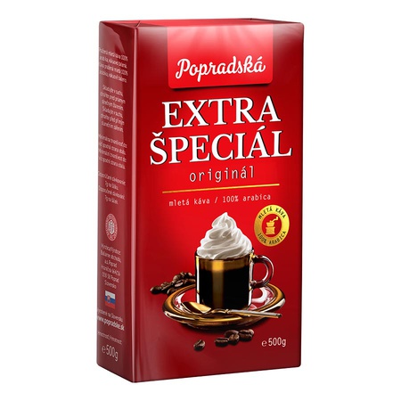 Popradská káva Extra špeciál 500 g