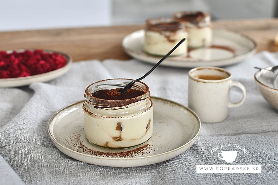 vegánske tiramisu