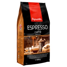 Popradská káva zrnková ESPRESSO caffé 500 g Popradská káva zrnková ESPRESSO caffé 500 g