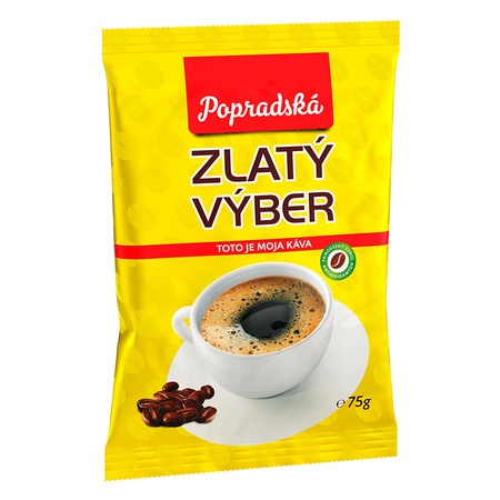 Popradská káva Zlatý výber 75 g