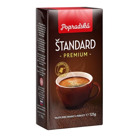 Popradská káva Štandard premium 125 g