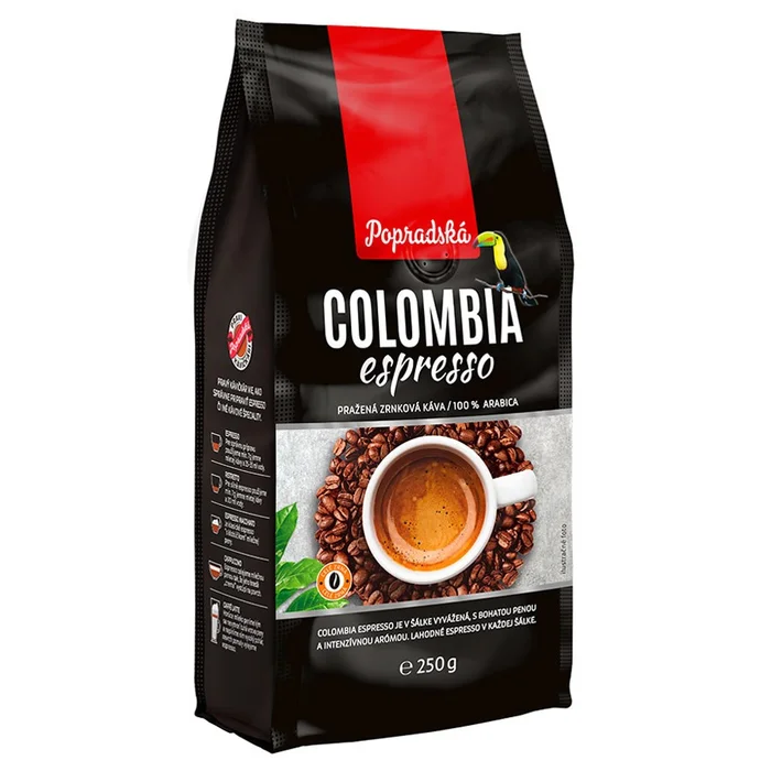 Zrnková káva Colombia espresso