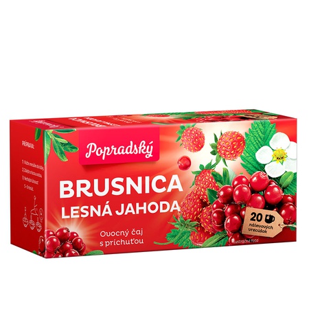 Brusnica, Lesná jahoda 40 g