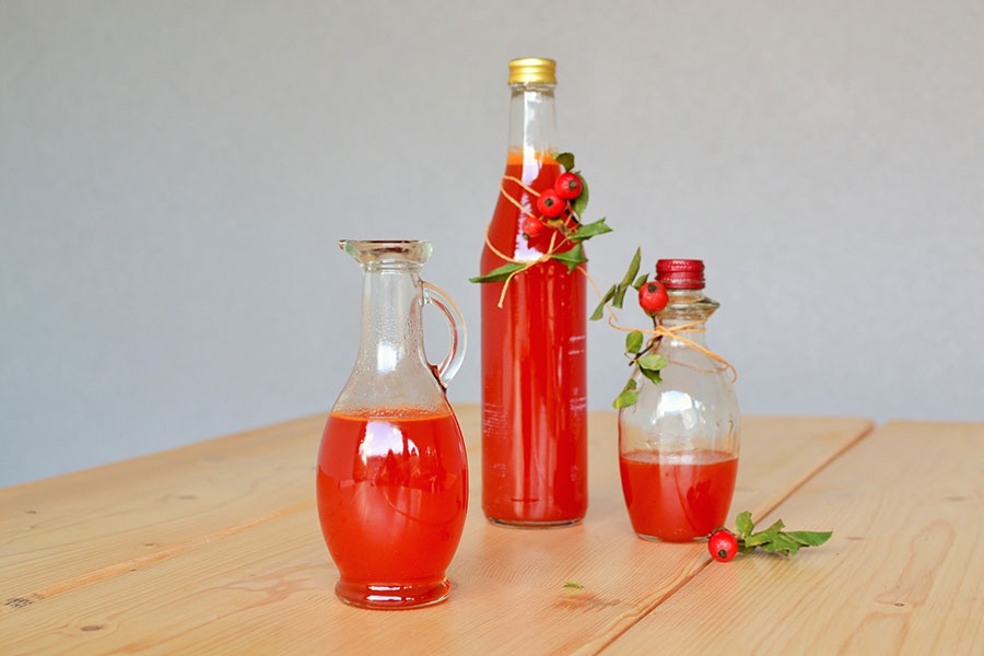 sipkovy sirup recept