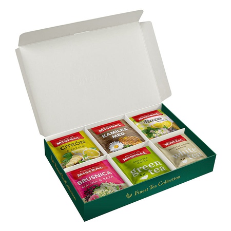 Mistral Finest Tea Collection – výber exkluzívnych čajov 6x6 ks, 60 g