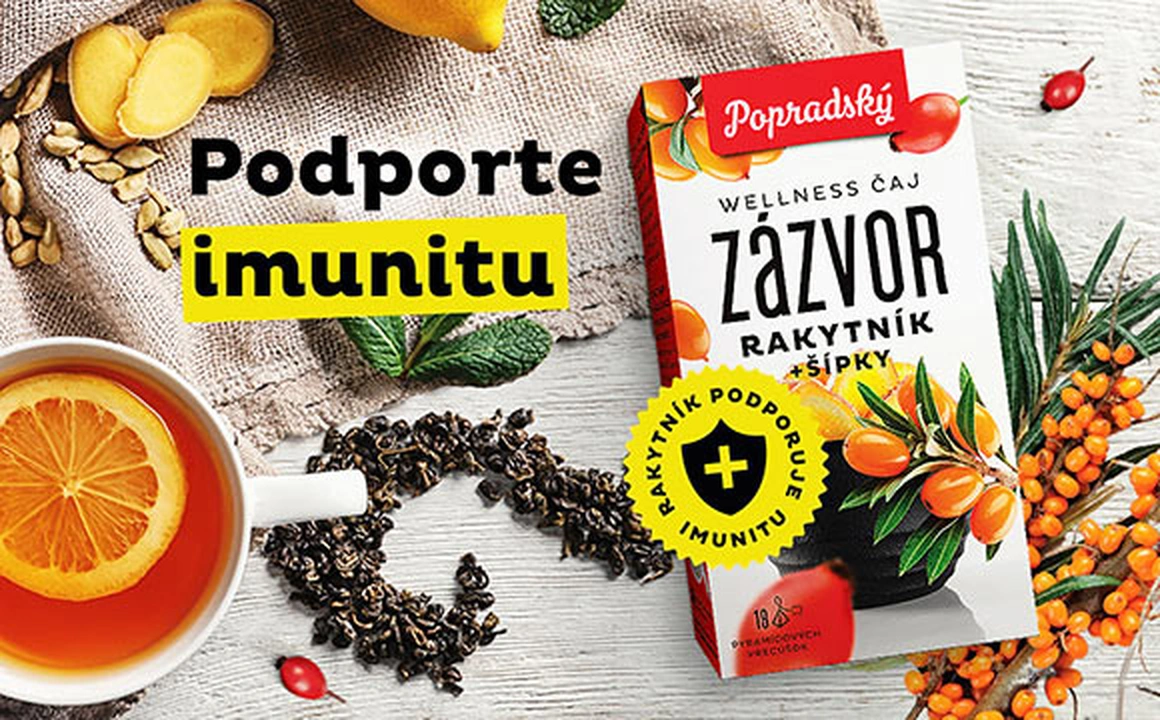 Podporte svoju imunitu a pamäť popradským wellness čajom so zázvorom alebo ginkom