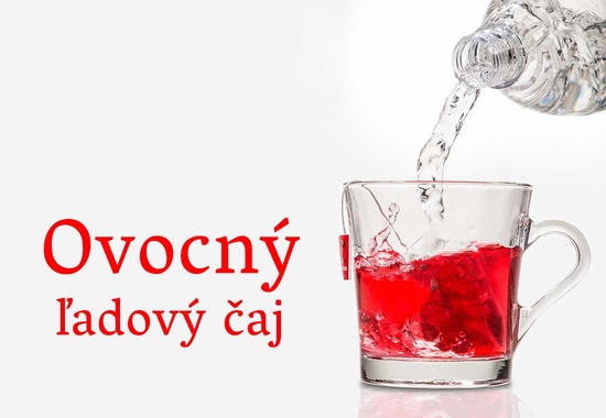 Ľadový ovocný čaj