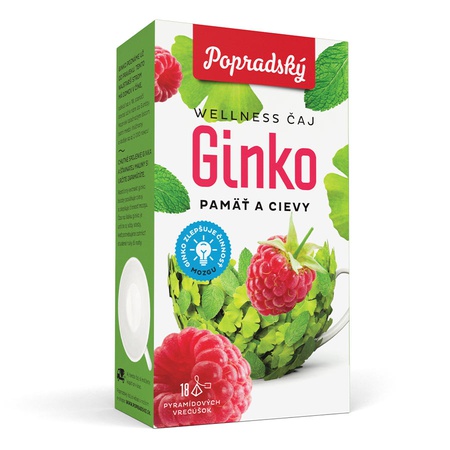 Wellness čaj Ginko pamäť a prekrvenie 27 g