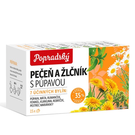 Pečeň a žlčník s púpavou 22,5 g
