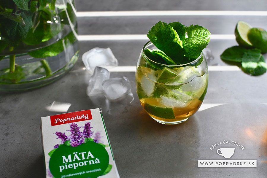 matovy sirup nealko mojito