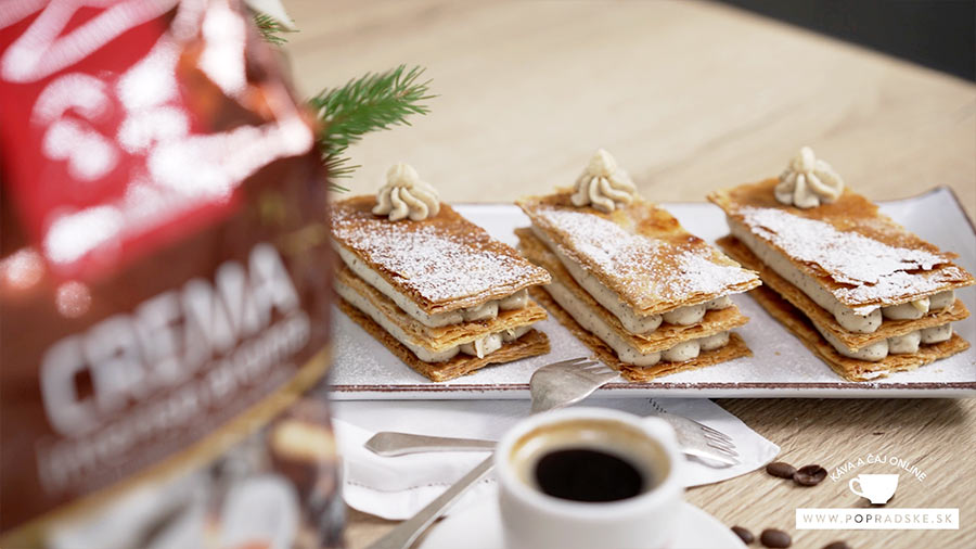 Mille-feuille: Nadýchaný, krémový dezert