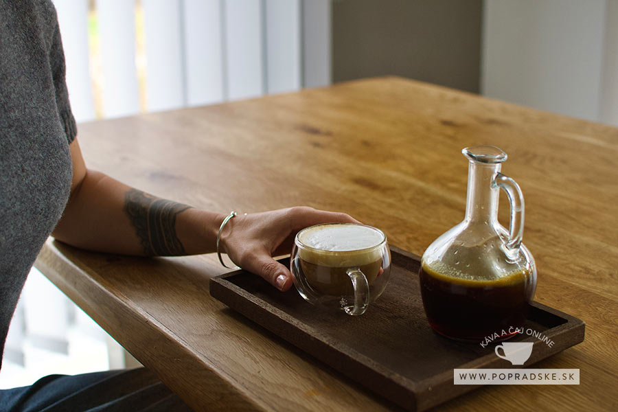 Karamelový sirup s cappucinom