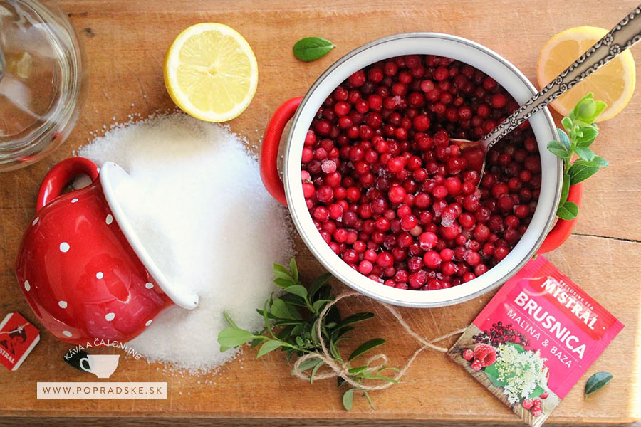 brusnice recept