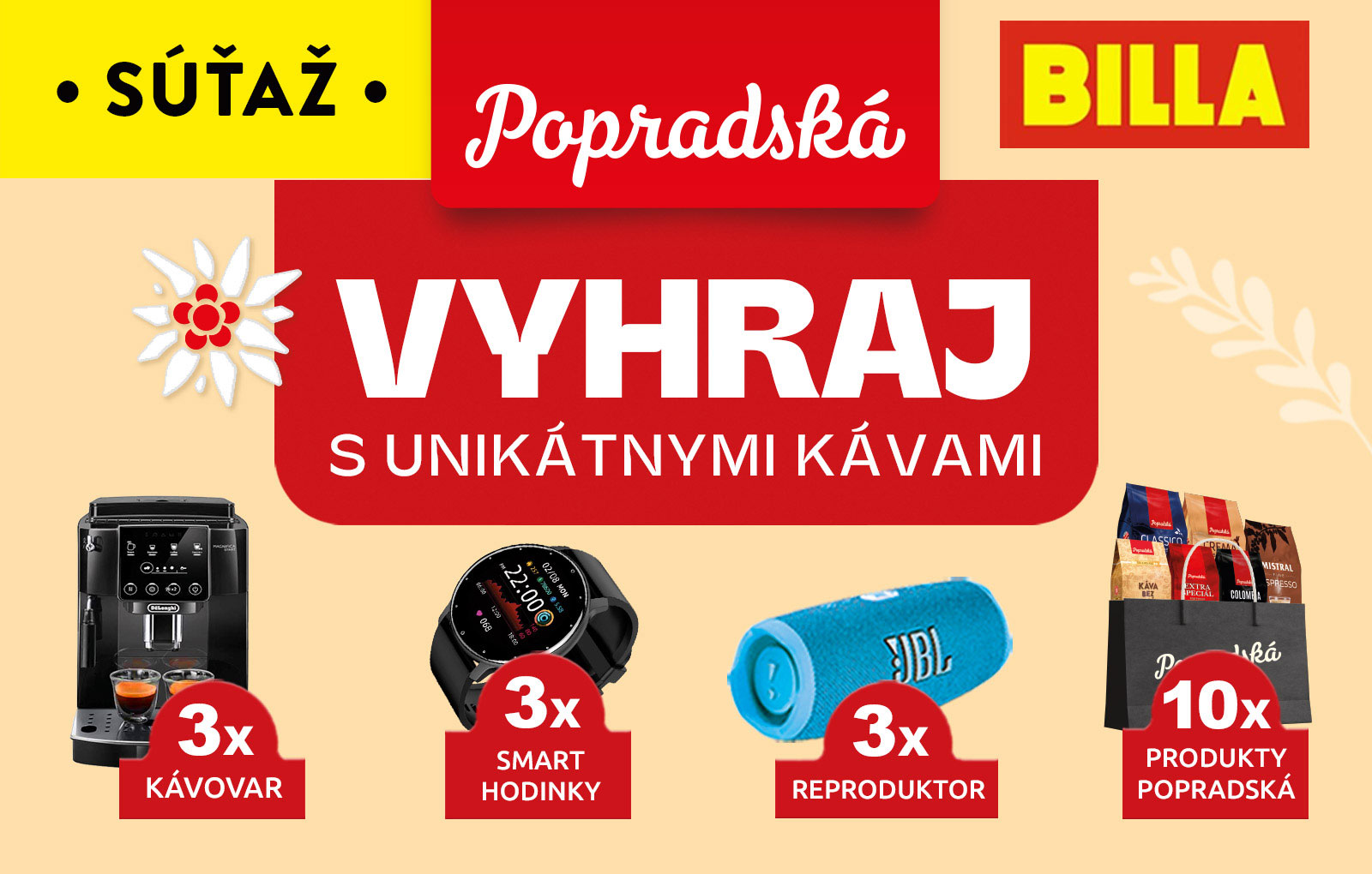 Súťaž s predajňami BILLA