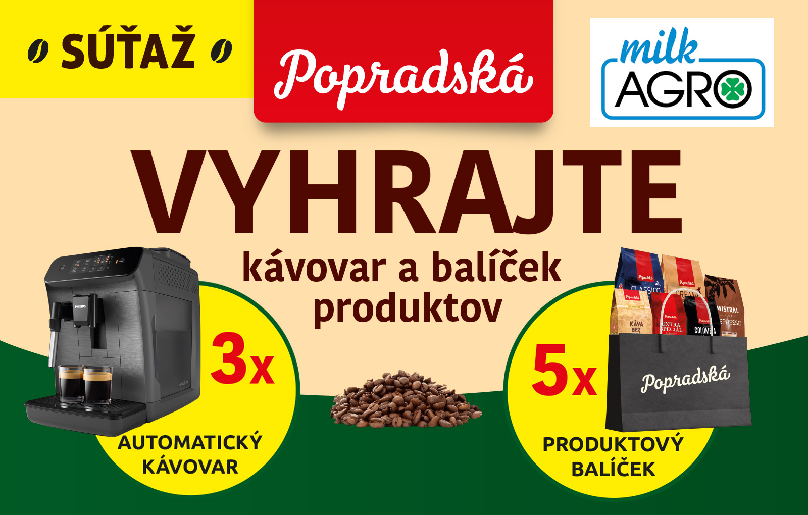 Súťaž s predajňami Milk Agro